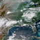 Smoke moving across the U.S. August 10.
